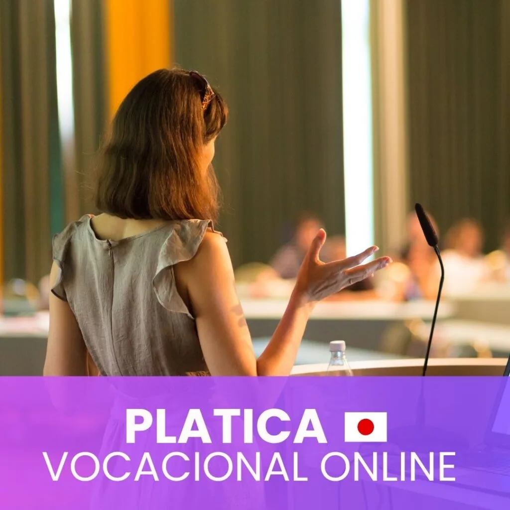 Platica vocacional Japonés